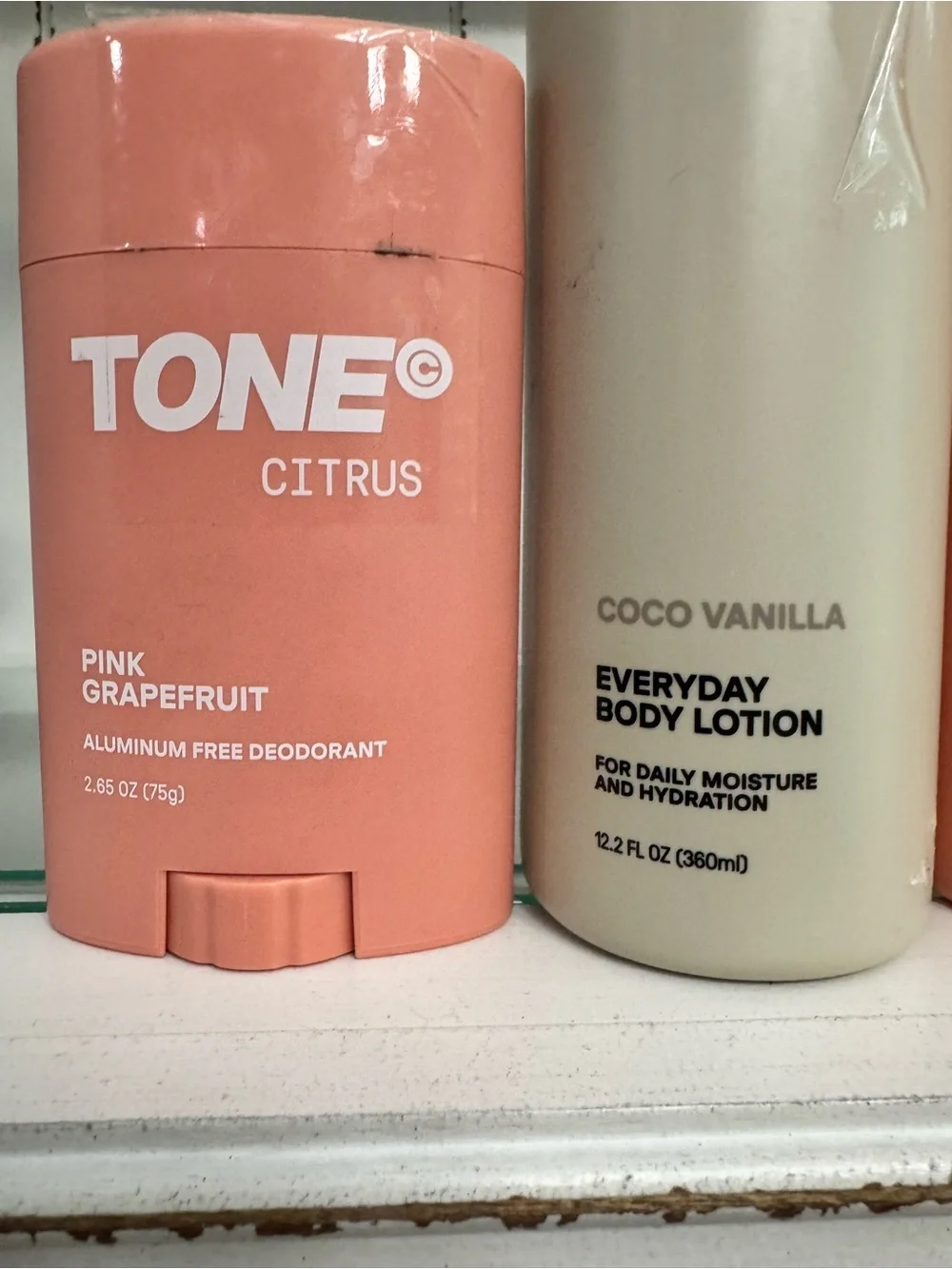 TONE Citrus Pink Grapefruit, Vanilla Set Body Wash Lotion Deodorant 3pc Bundle‎